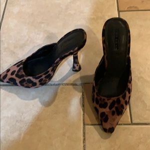 Leopard heels